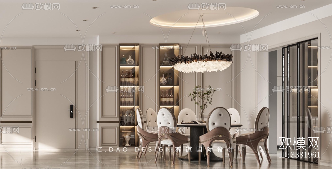 现代别墅效果图下载（渲染图5）