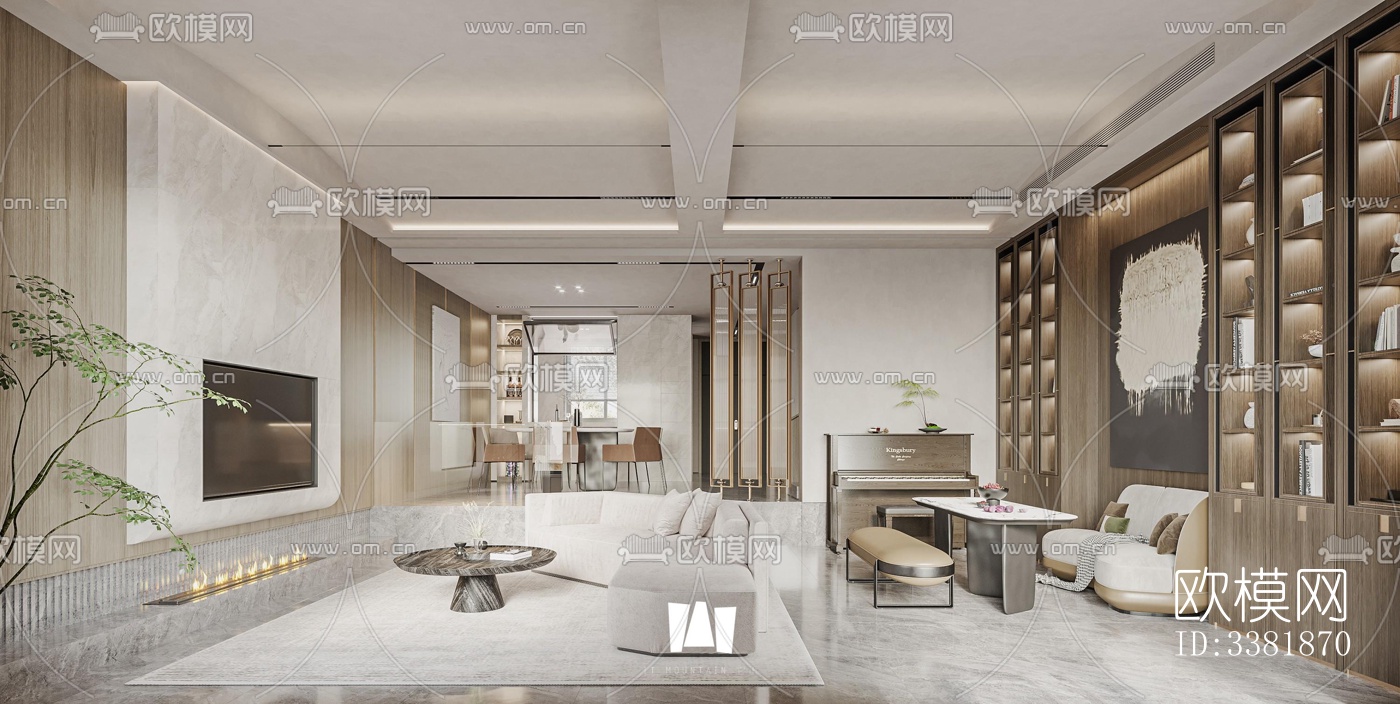 现代别墅效果图下载（渲染图13）