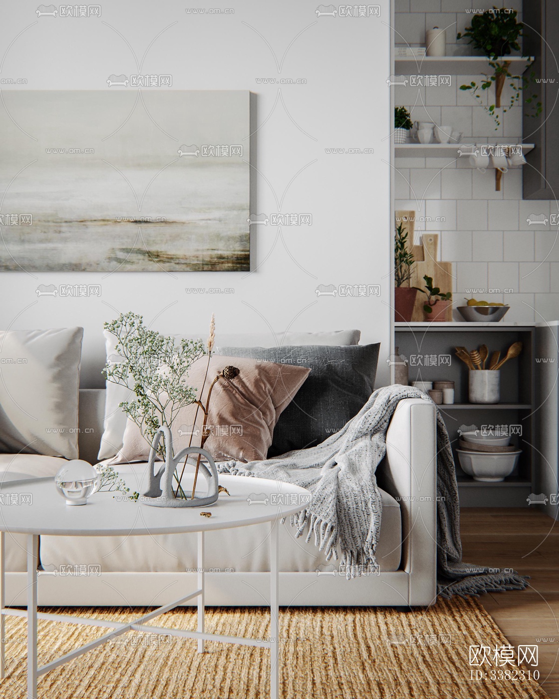 现代别墅效果图下载（渲染图7）