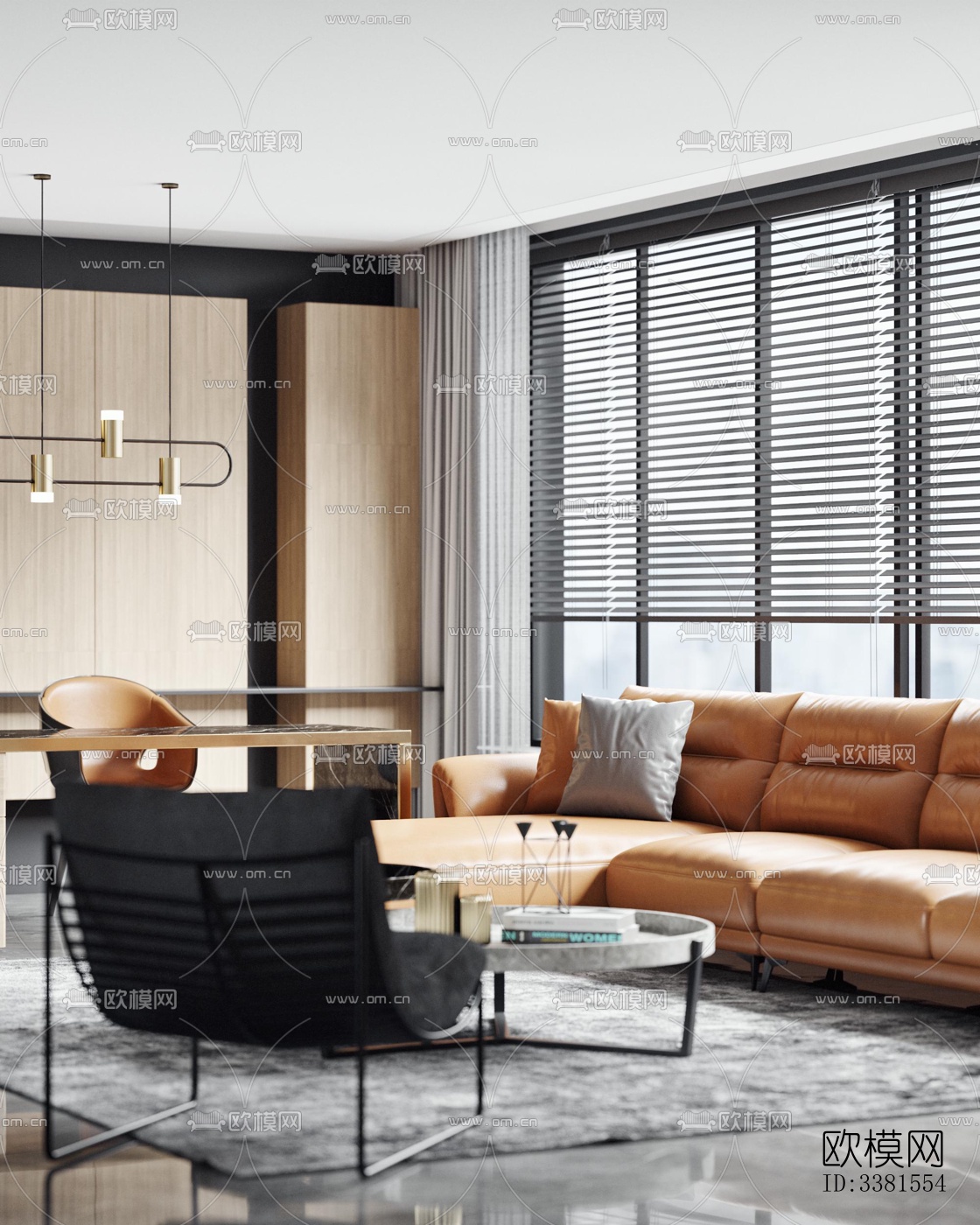 现代别墅效果图下载（渲染图2）