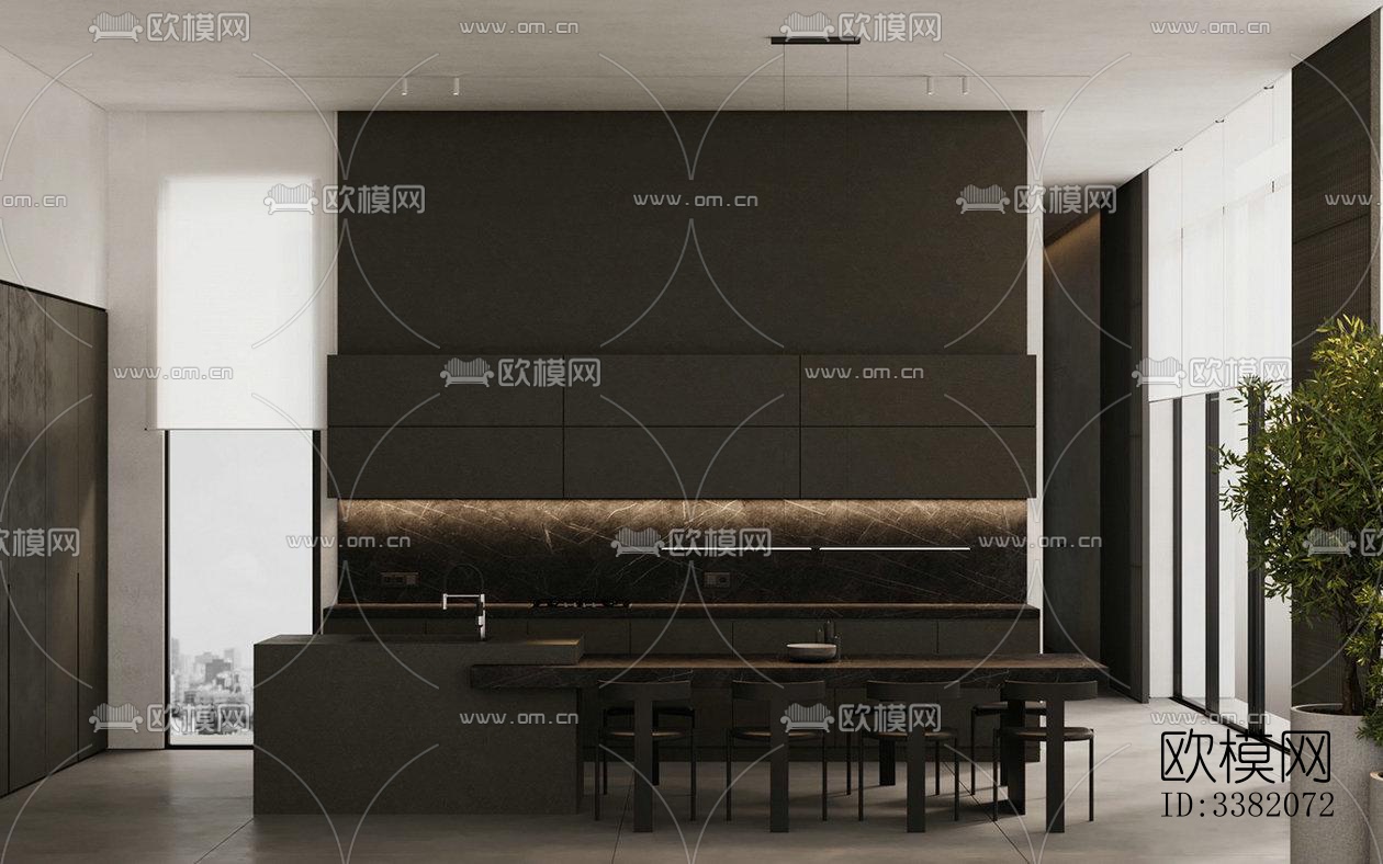 现代别墅效果图下载（渲染图19）