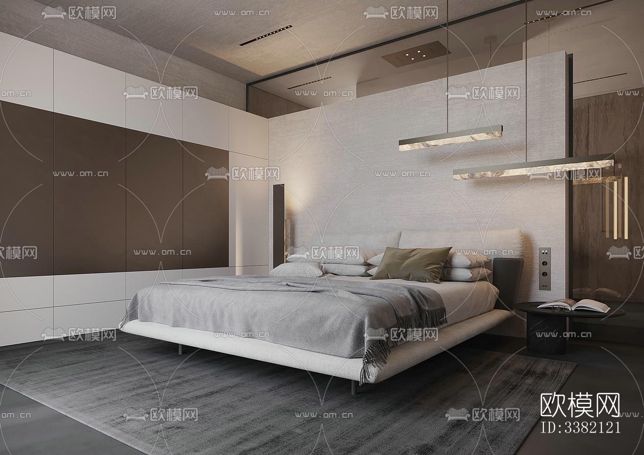 现代别墅效果图下载（渲染图17）