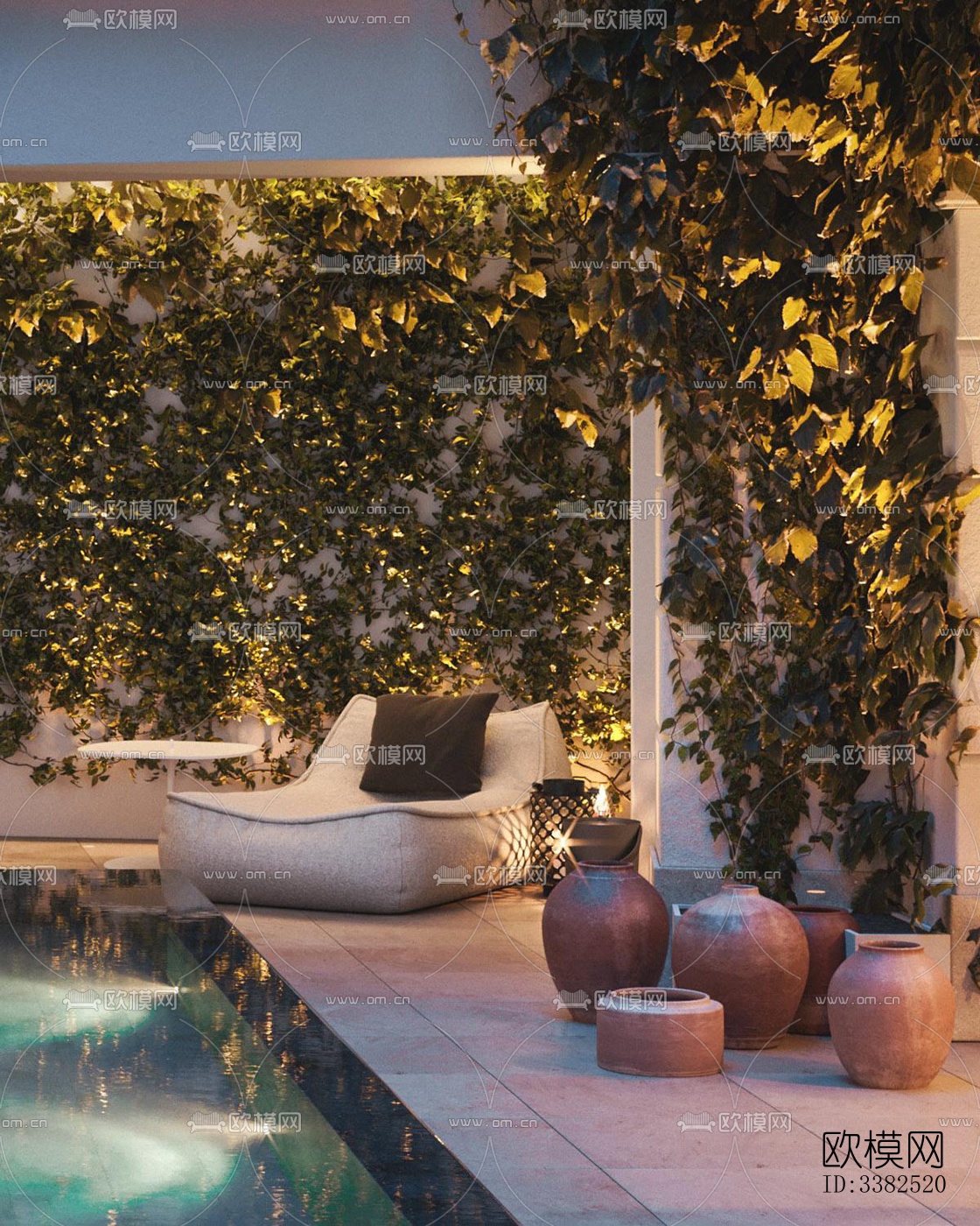 现代别墅效果图下载（渲染图2）