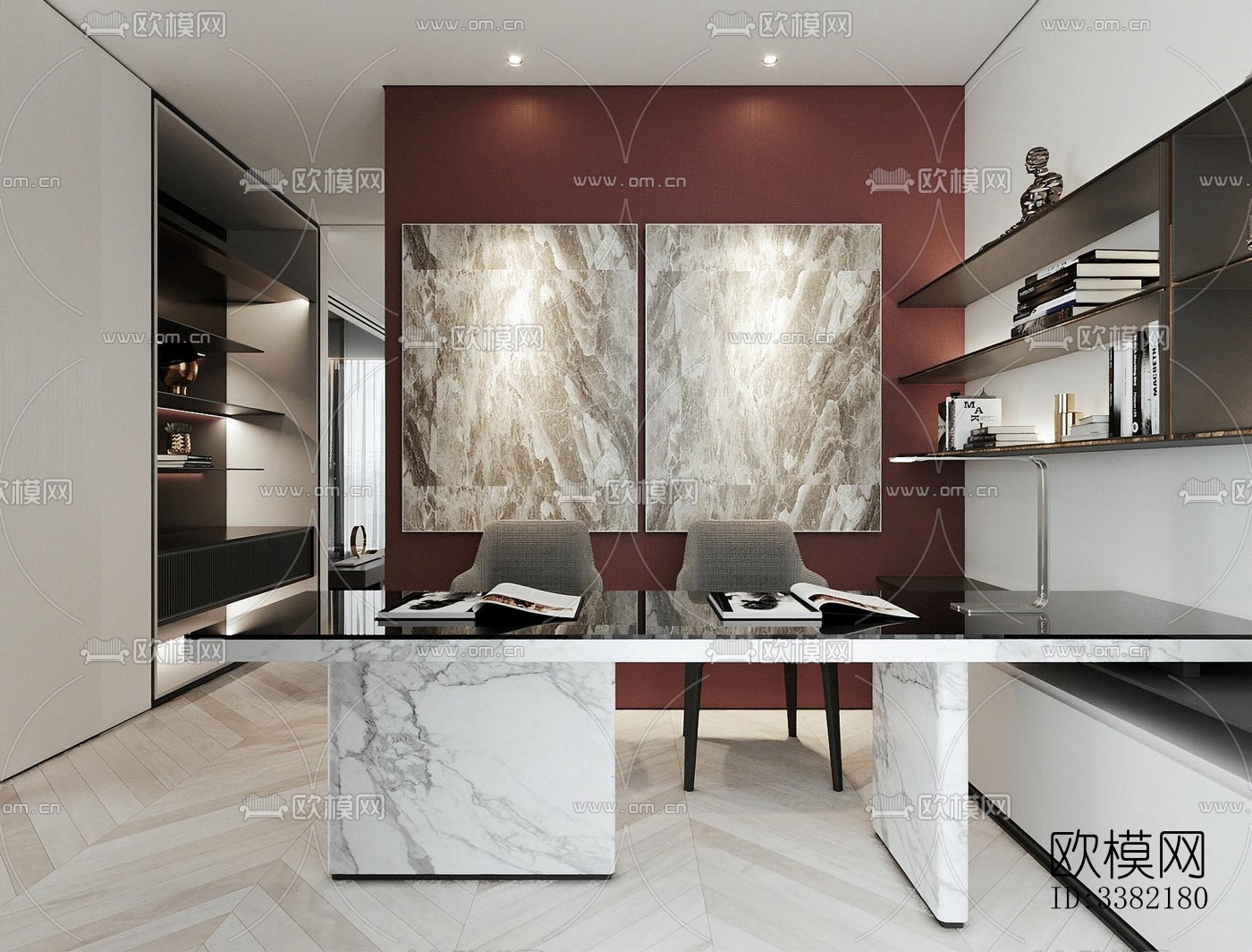 现代别墅效果图下载（渲染图5）