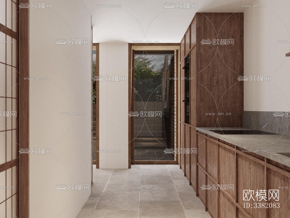 现代别墅效果图下载（渲染图8）