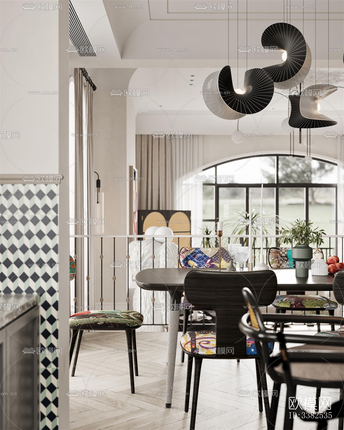 现代别墅效果图下载（渲染图16）