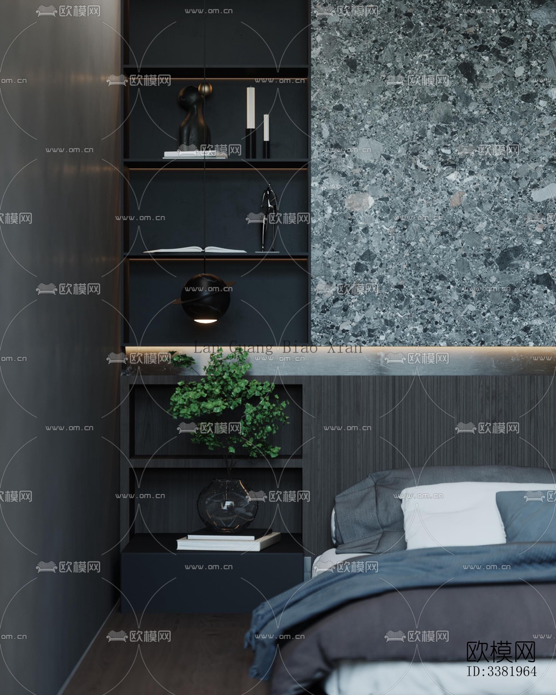 现代别墅效果图下载（渲染图3）