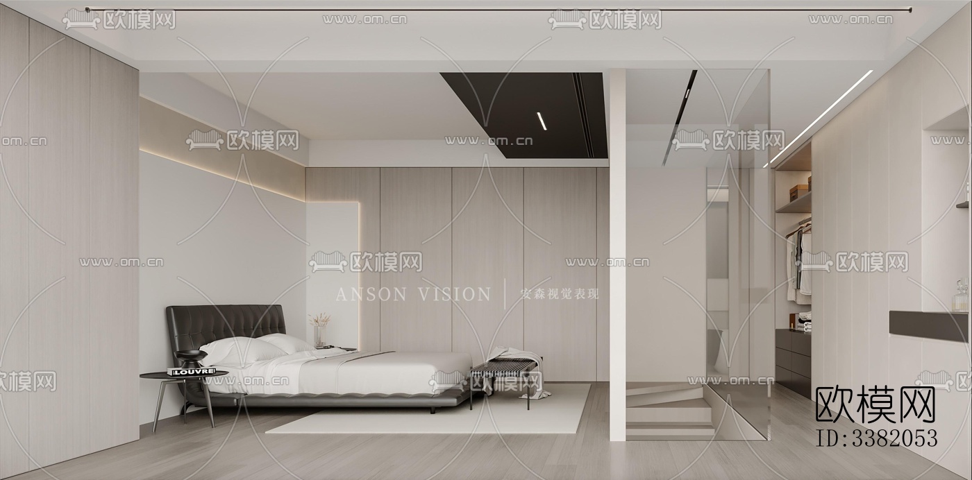 现代别墅效果图下载（渲染图5）