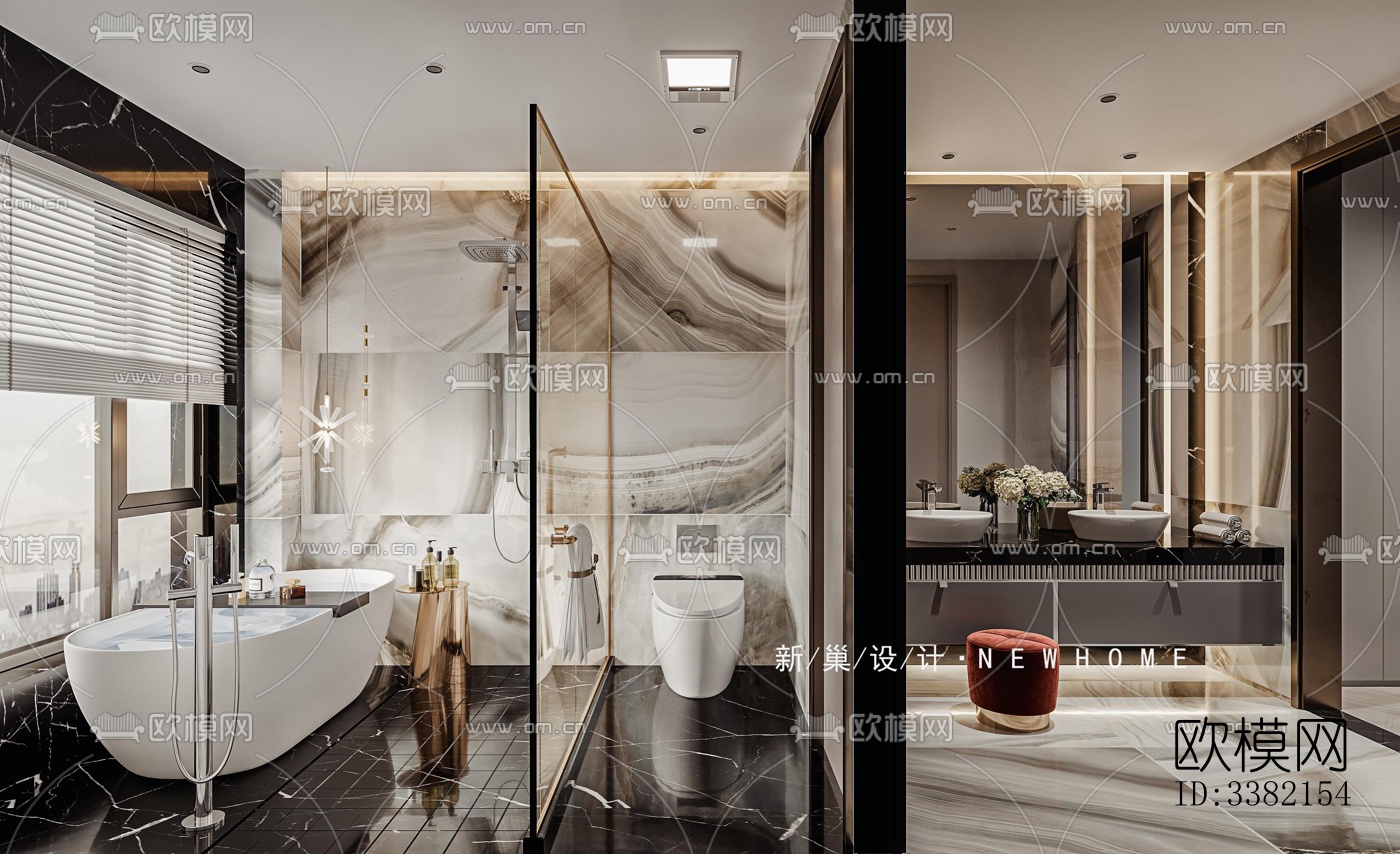 现代别墅效果图下载（渲染图3）