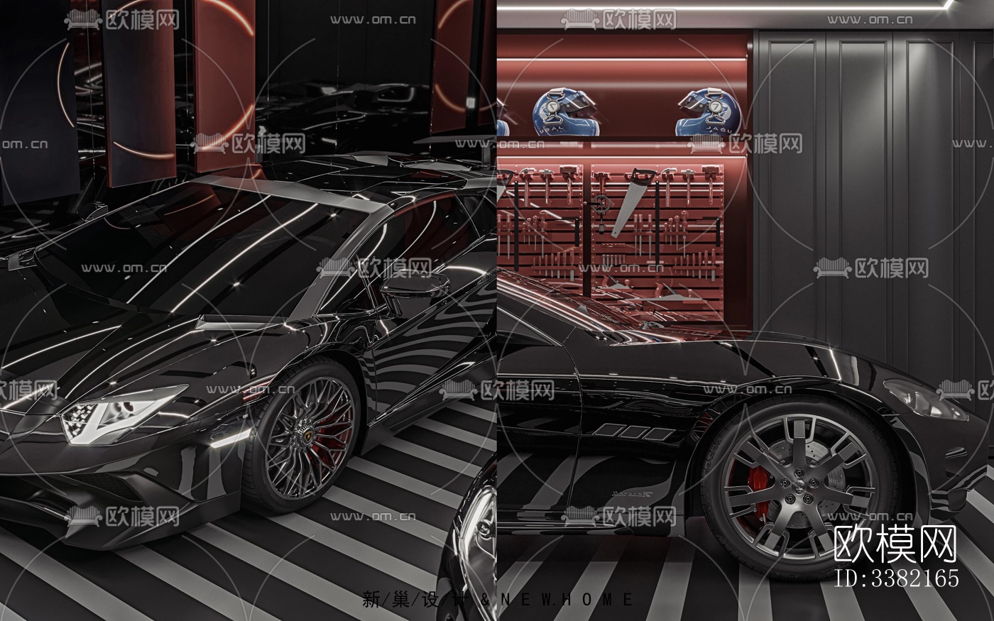 现代别墅效果图下载（渲染图10）