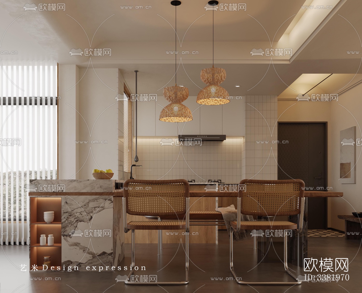 现代别墅效果图下载（渲染图1）