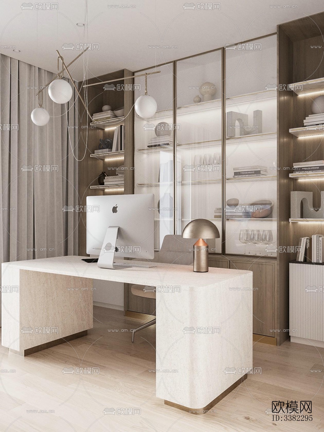 现代别墅效果图下载（渲染图9）