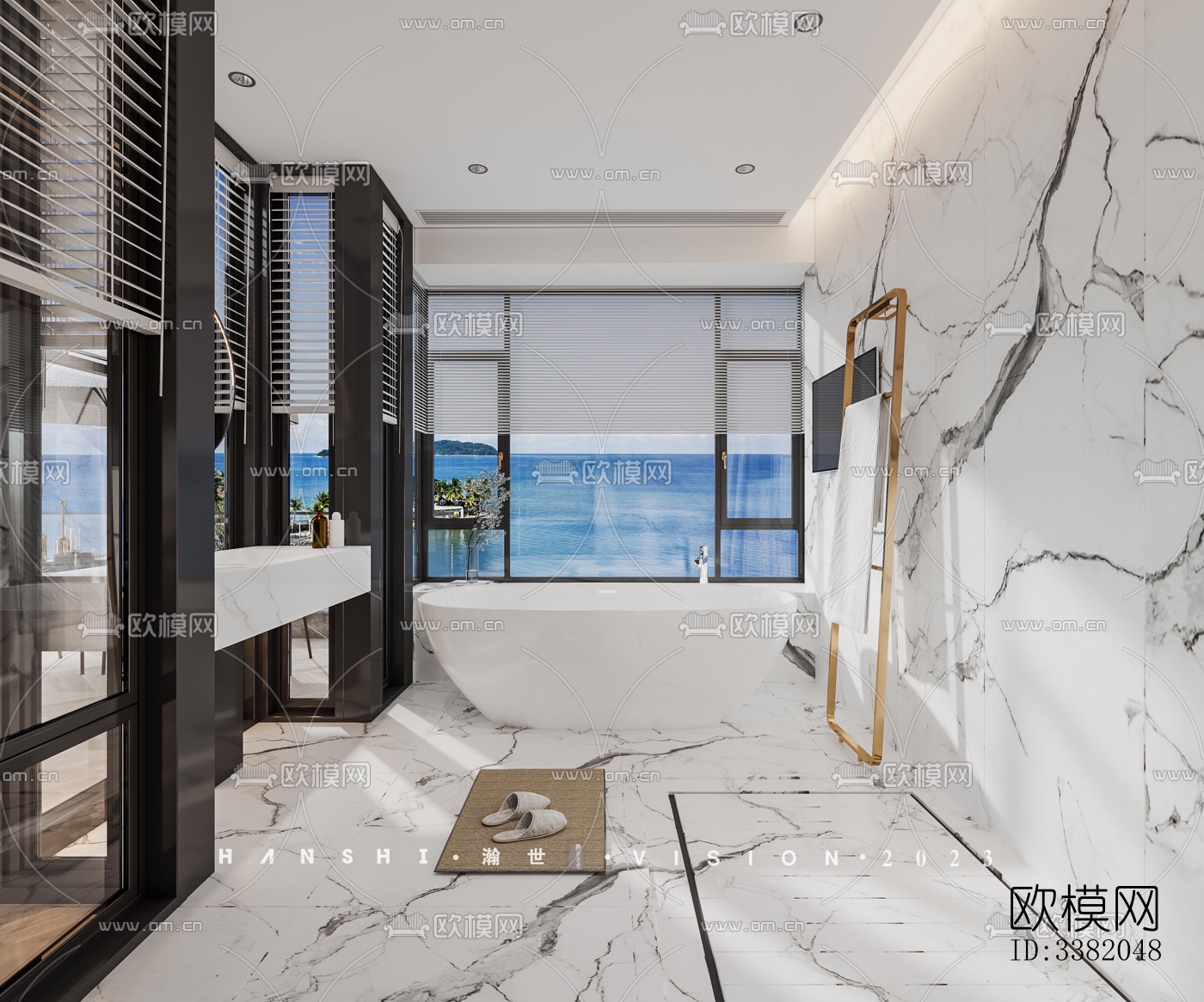 现代别墅效果图下载（渲染图10）