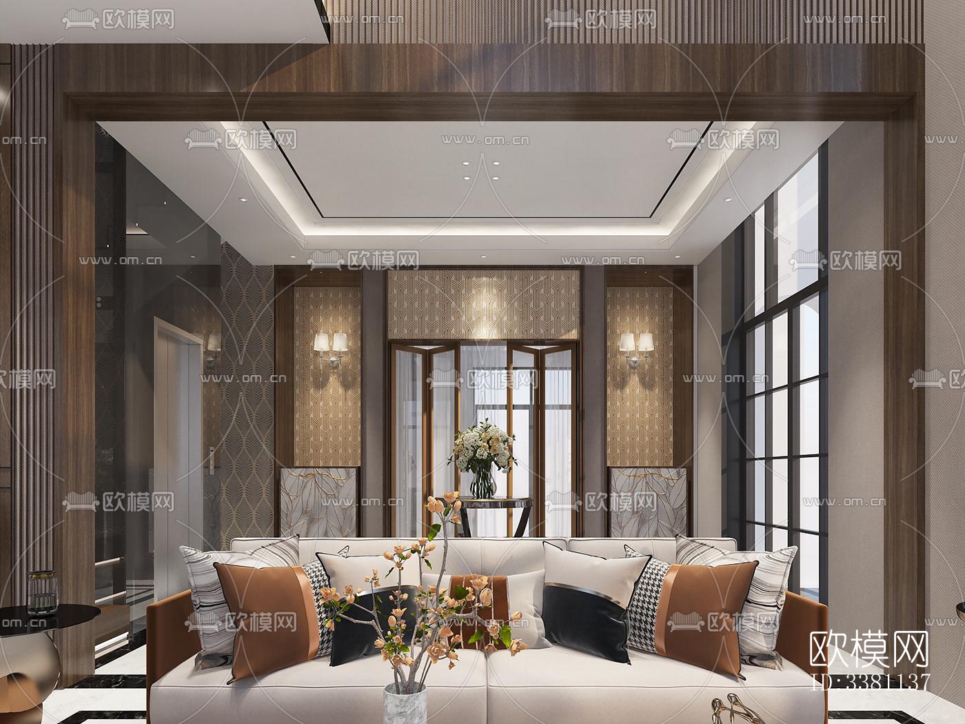 现代别墅效果图下载（渲染图11）