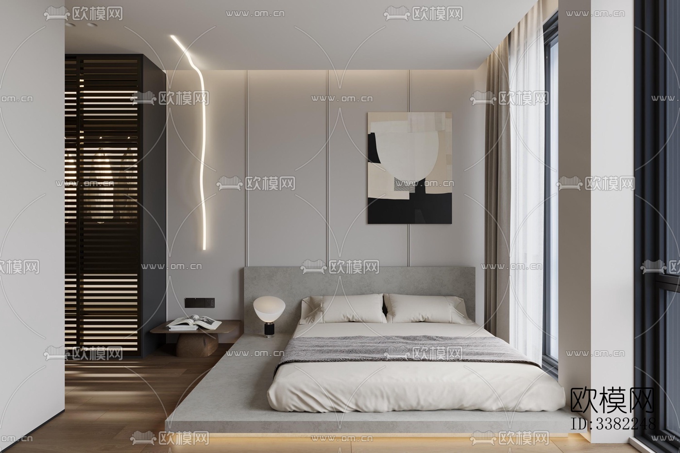 现代别墅效果图下载（渲染图12）