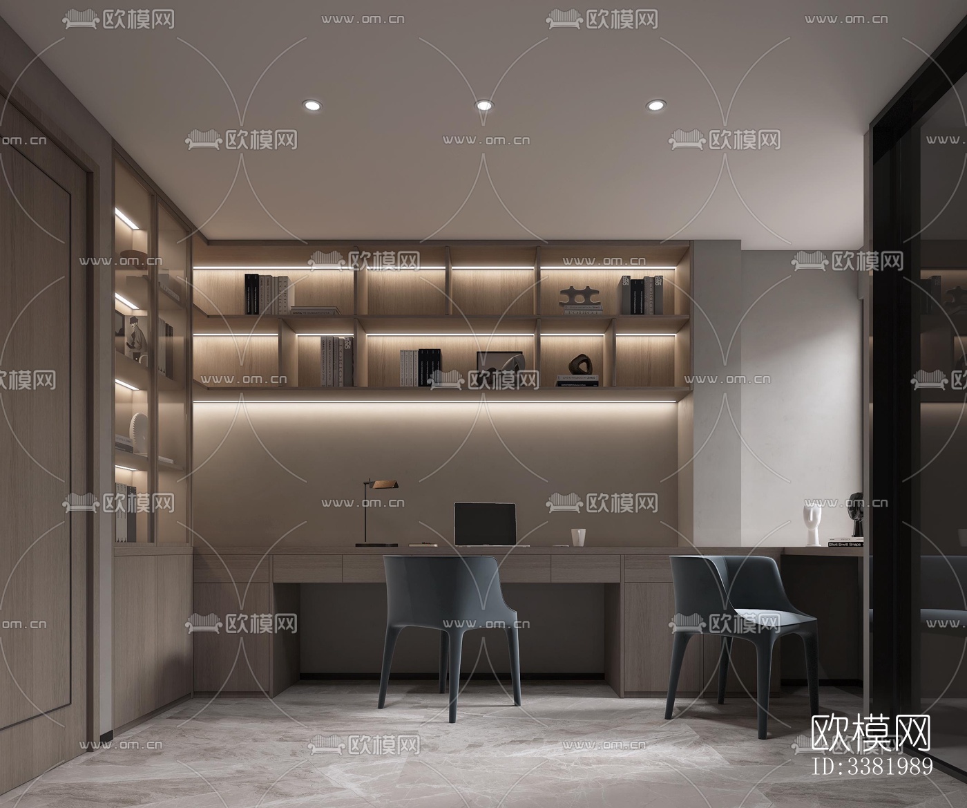 现代别墅效果图下载（渲染图4）