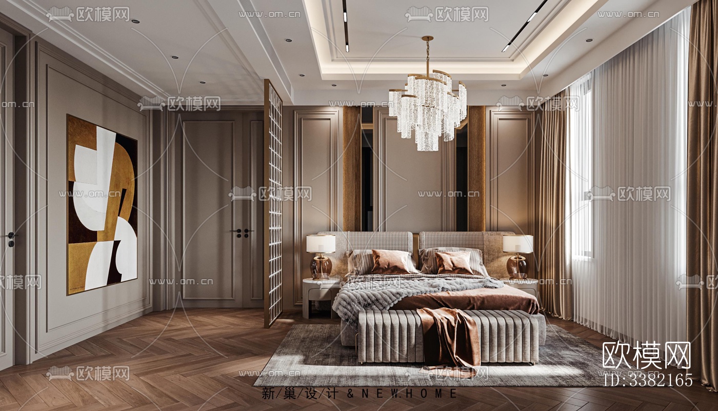 现代别墅效果图下载（渲染图4）