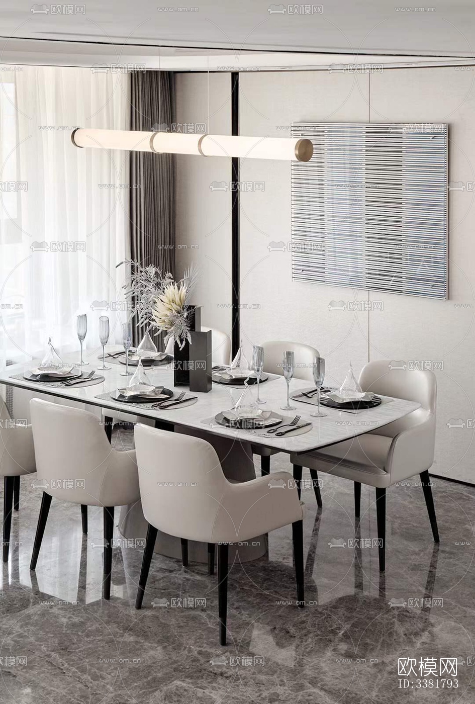 现代别墅效果图下载（渲染图2）