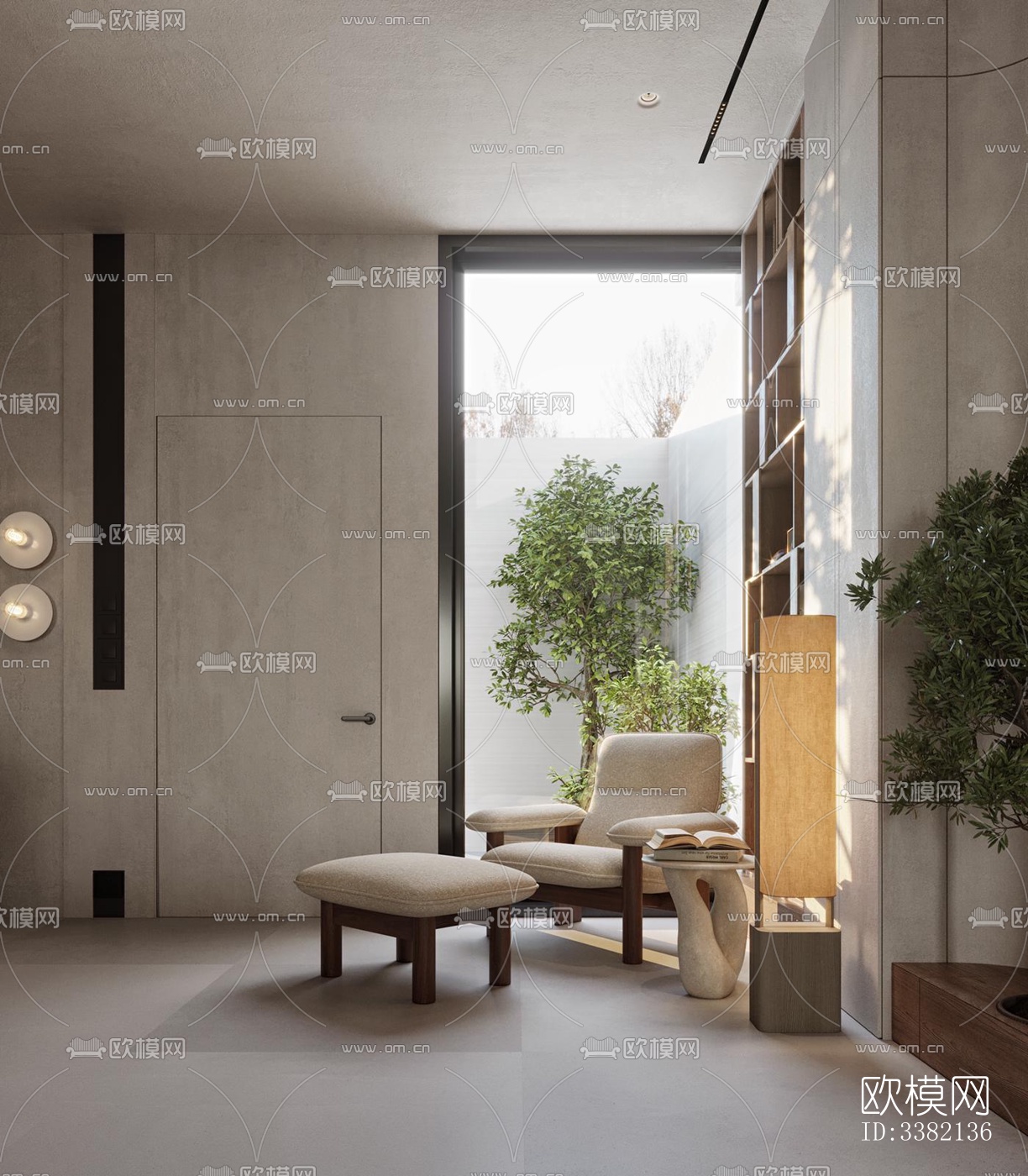 现代别墅效果图下载（渲染图14）