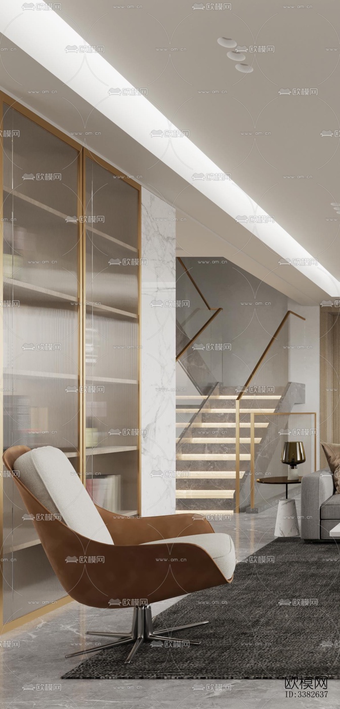 现代别墅效果图下载（渲染图2）