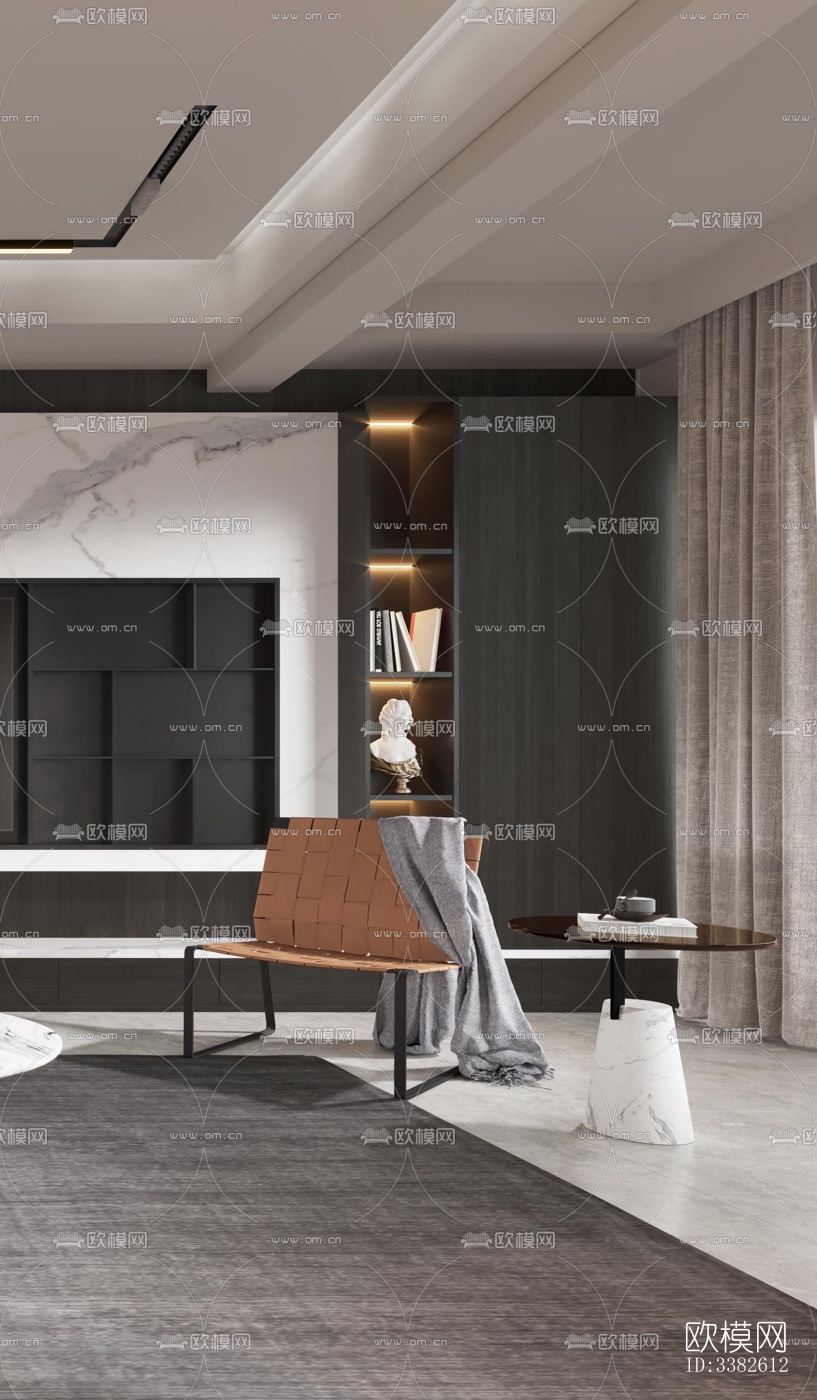 现代别墅效果图下载（渲染图3）