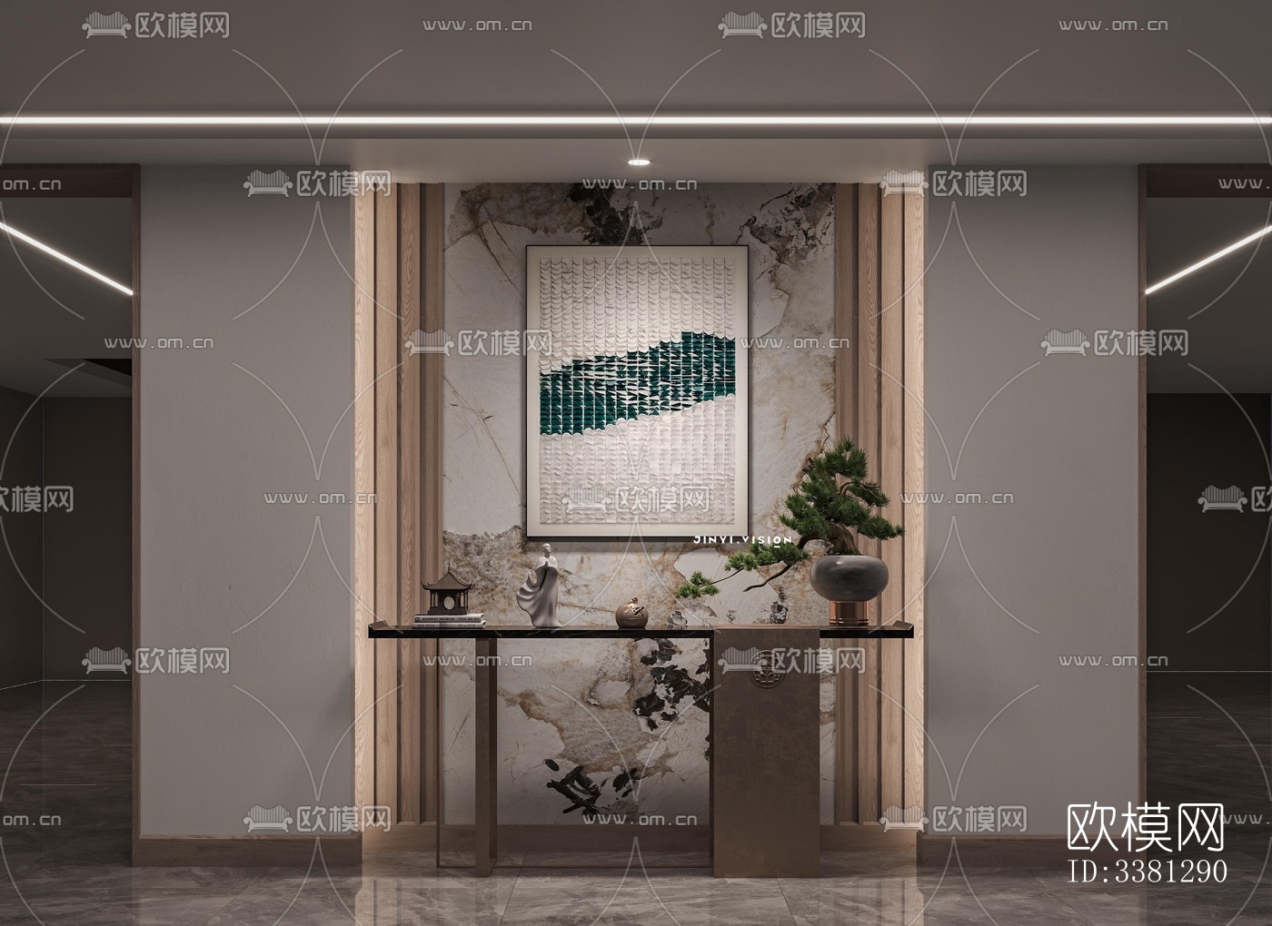 现代别墅效果图下载（渲染图4）