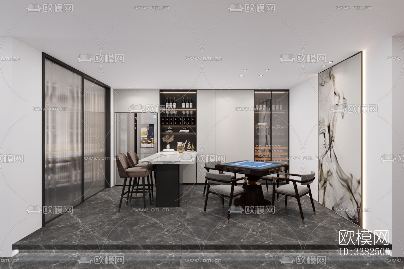 现代别墅效果图下载（渲染图11）