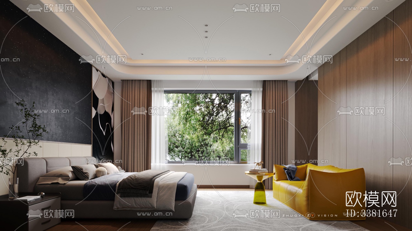 现代别墅效果图下载（渲染图9）