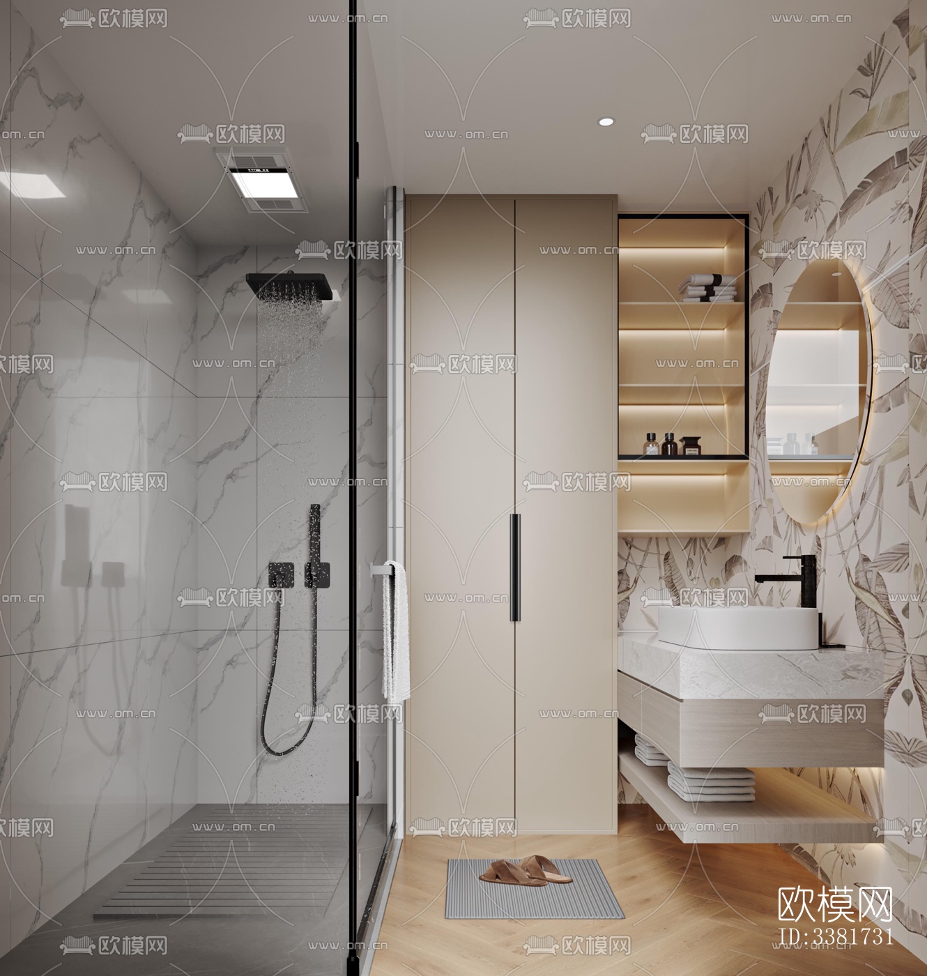 现代别墅效果图下载（渲染图12）