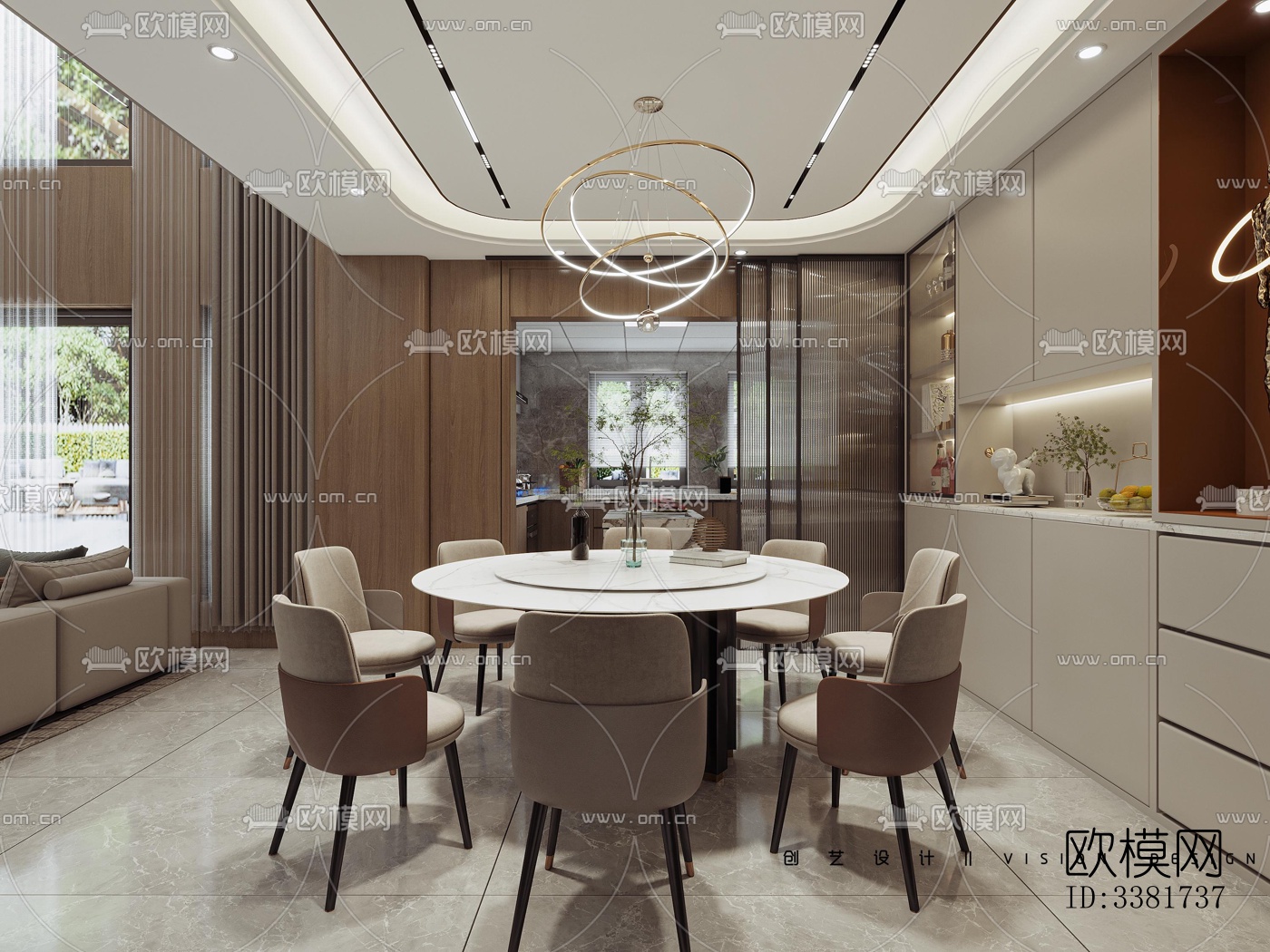 现代别墅效果图下载（渲染图5）