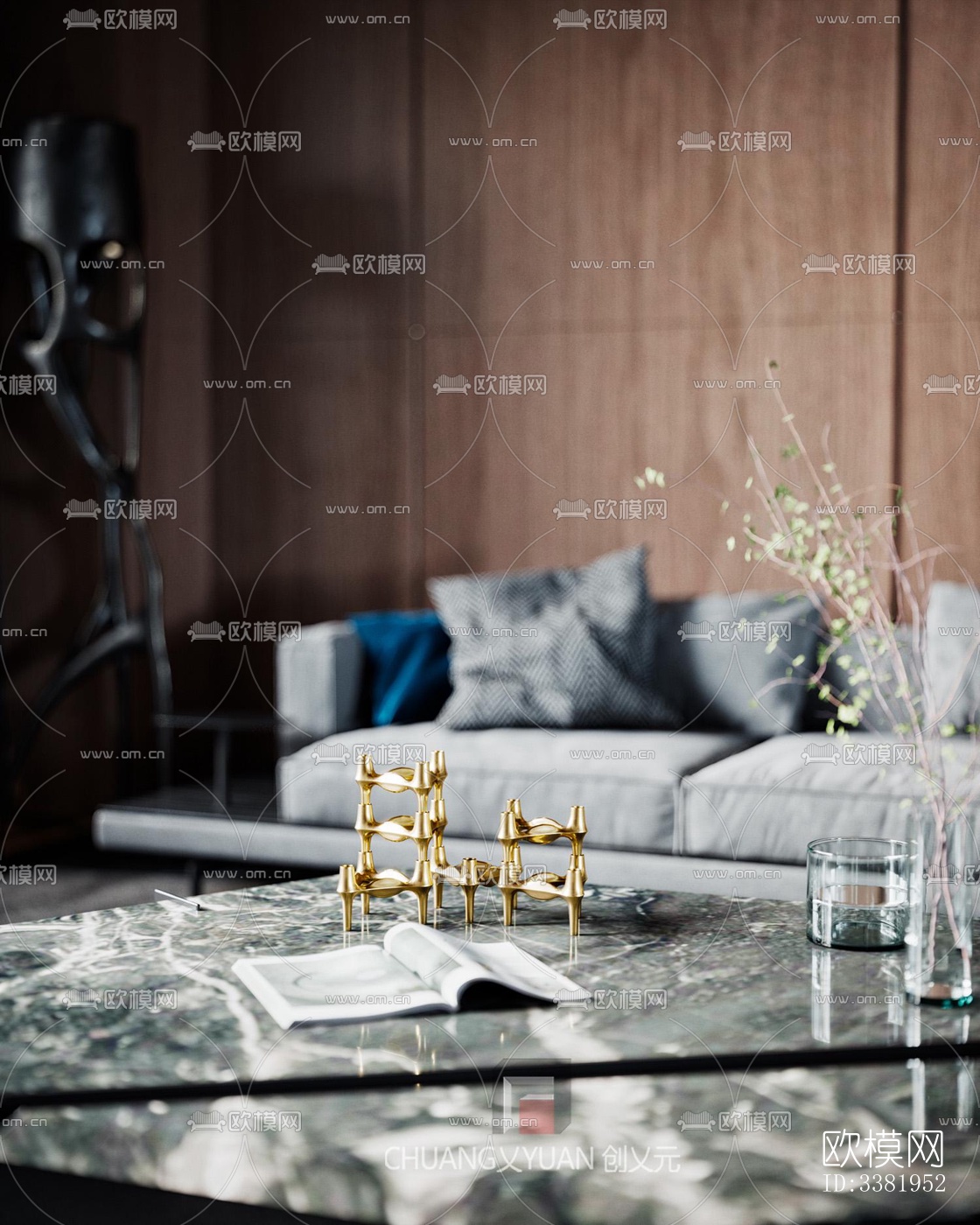 现代别墅效果图下载（渲染图11）