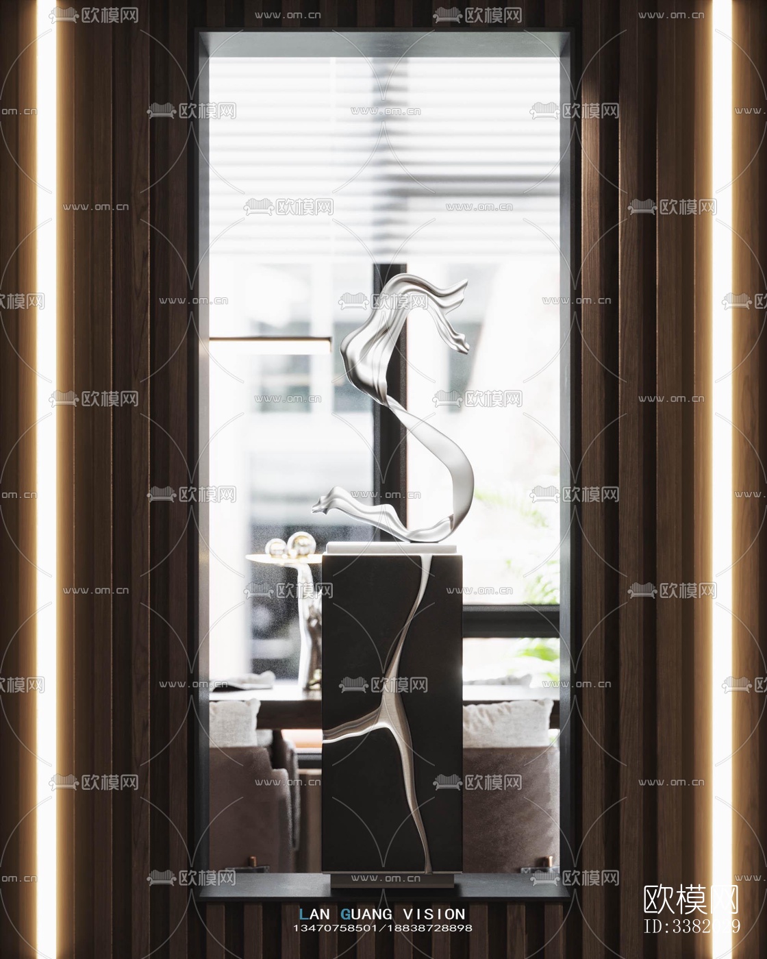 现代别墅效果图下载（渲染图10）