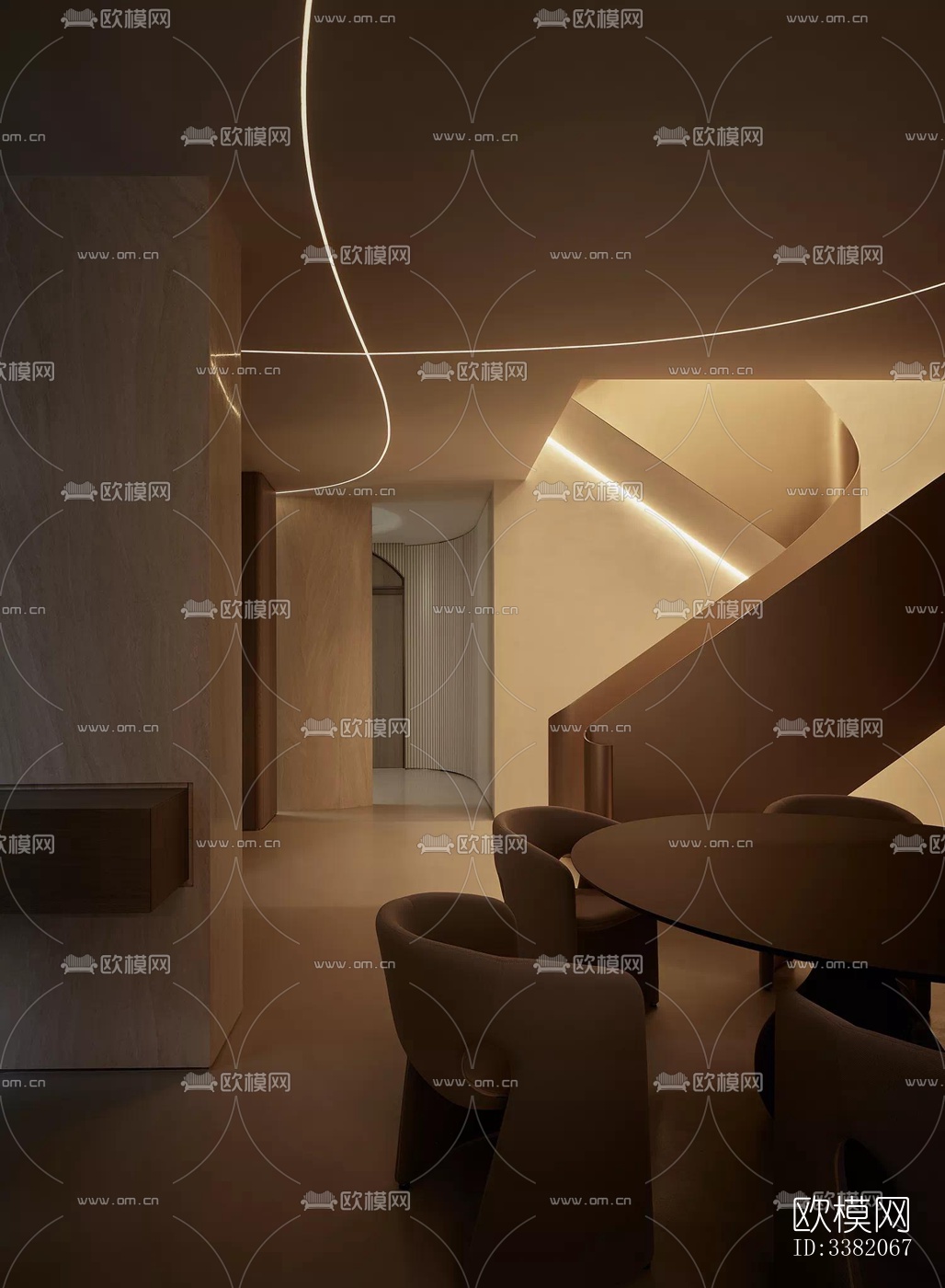 现代别墅效果图下载（渲染图10）