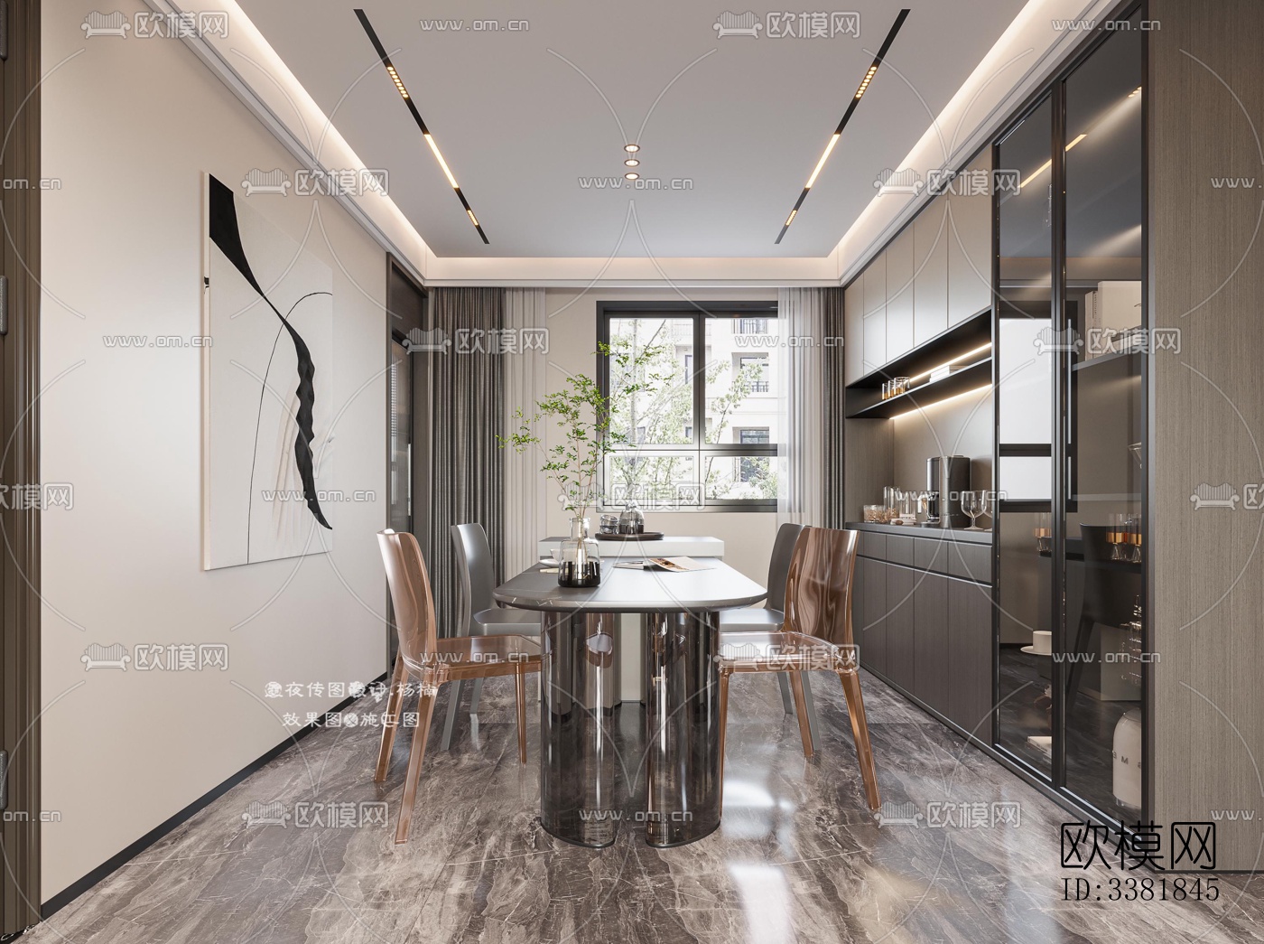 现代别墅效果图下载（渲染图15）