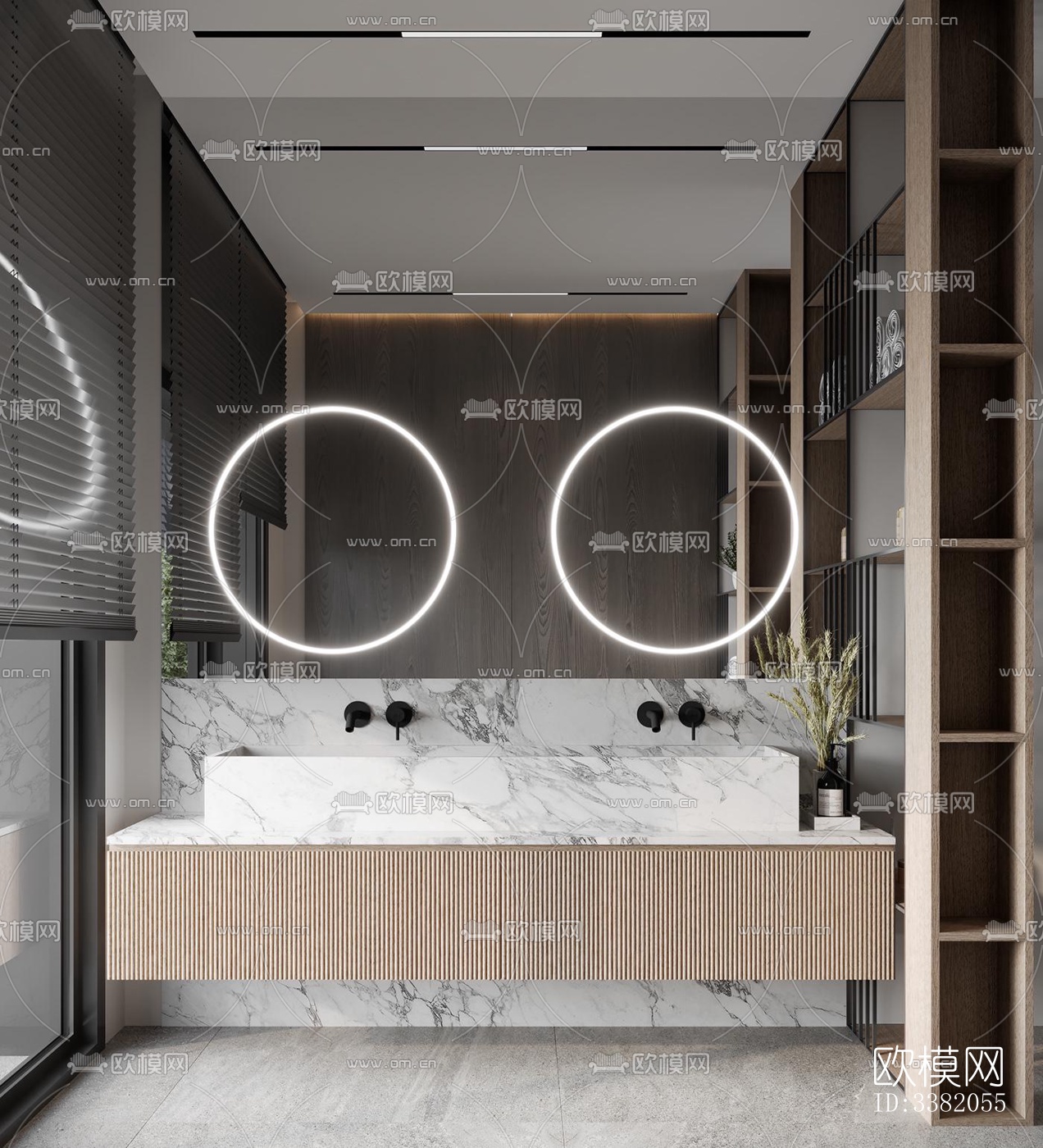 现代别墅效果图下载（渲染图5）