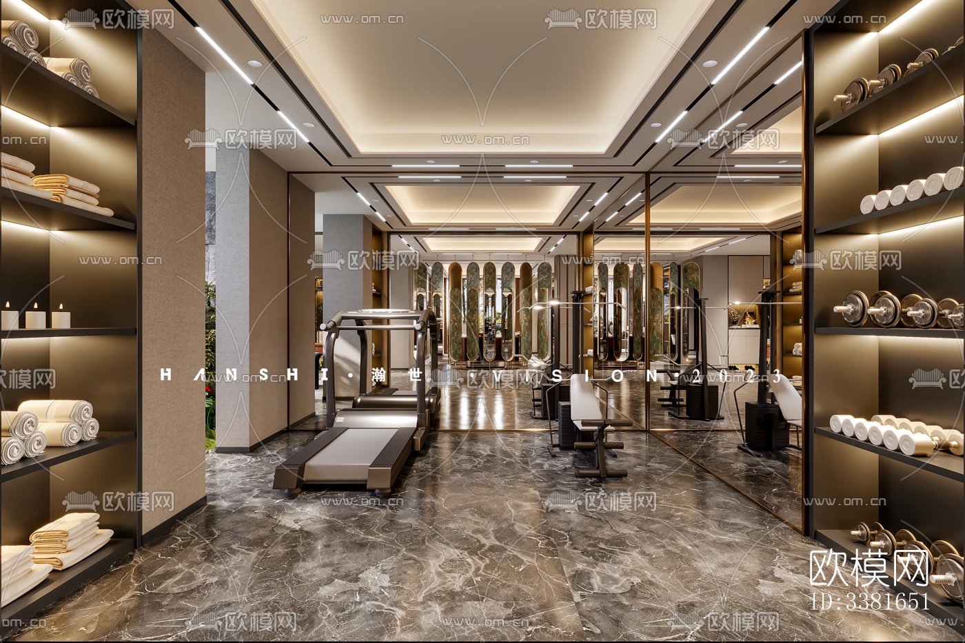 现代别墅效果图下载（渲染图9）