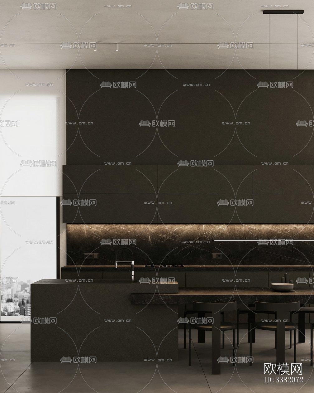 现代别墅效果图下载（渲染图4）