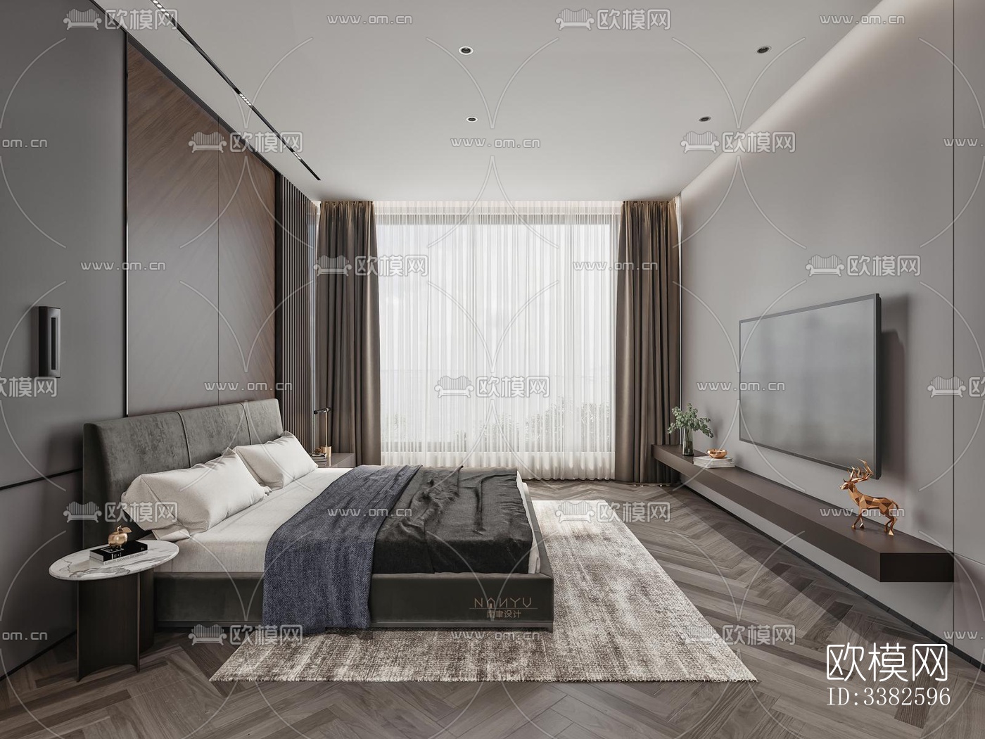 现代别墅效果图下载（渲染图7）