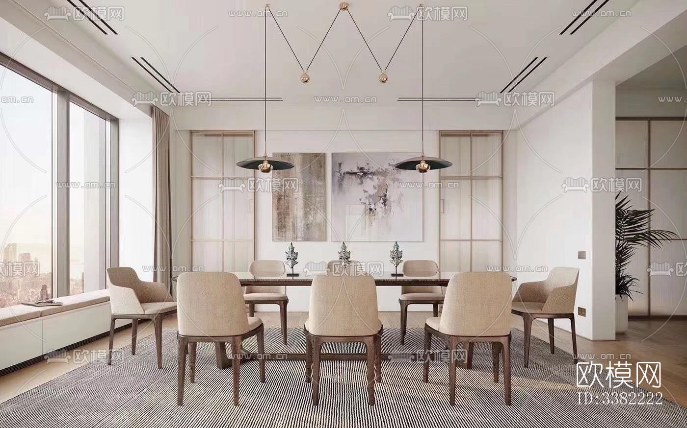 现代别墅效果图下载（渲染图8）