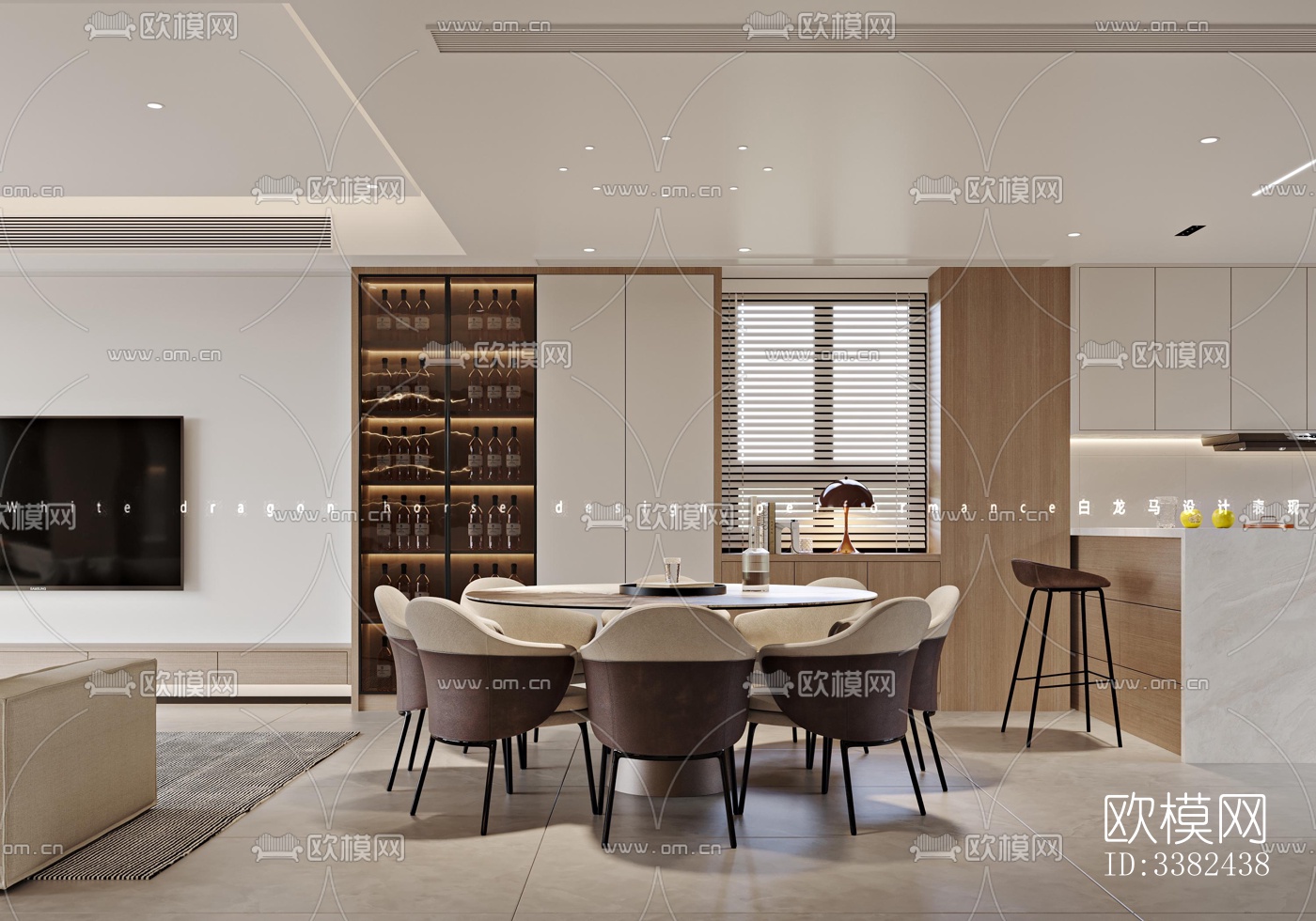 现代别墅效果图下载（渲染图7）