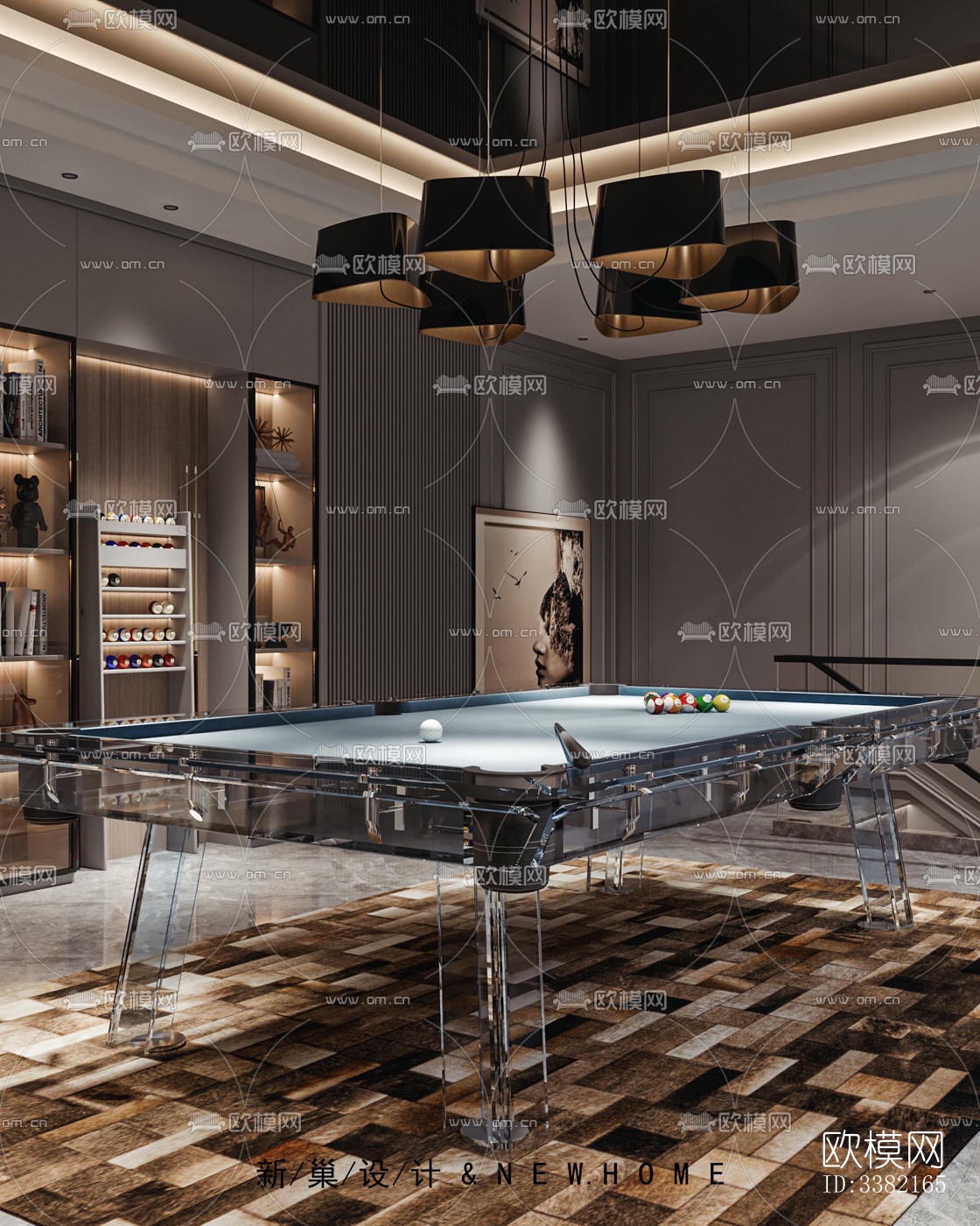 现代别墅效果图下载（渲染图14）