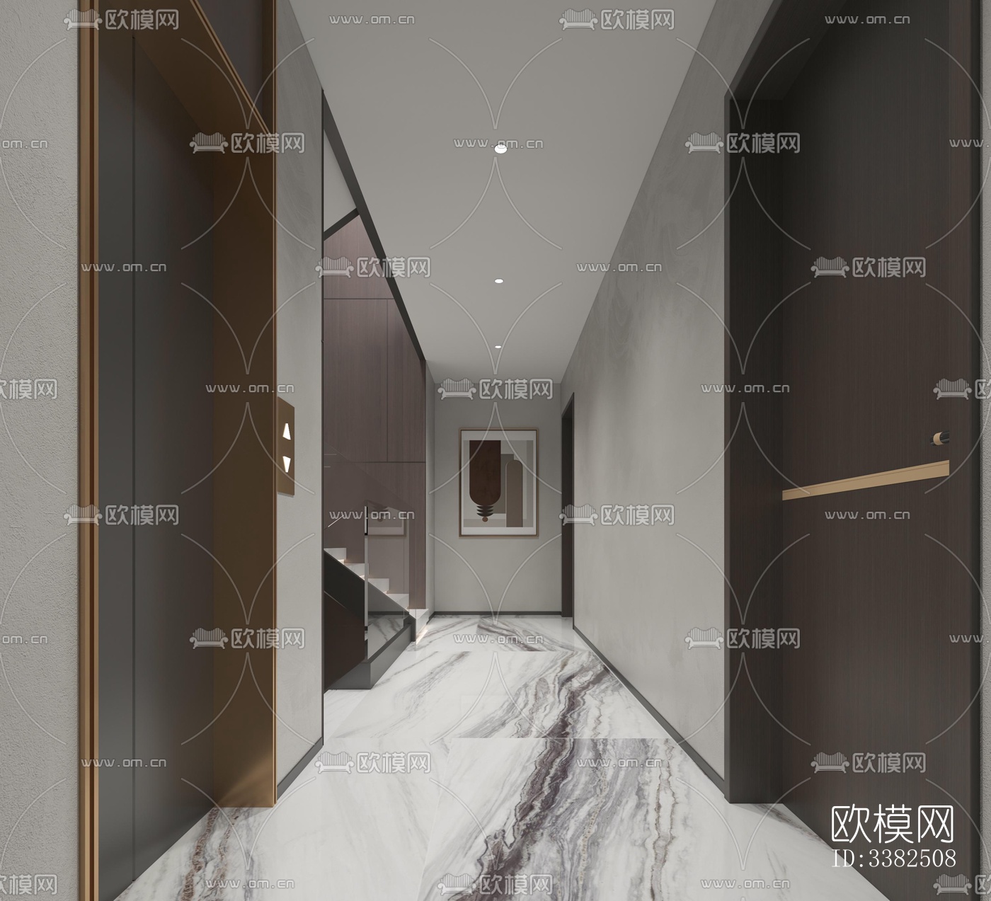 现代别墅效果图下载（渲染图11）