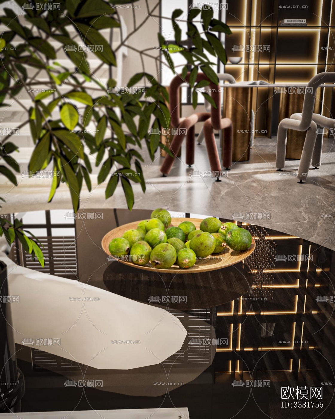 现代别墅效果图下载（渲染图9）