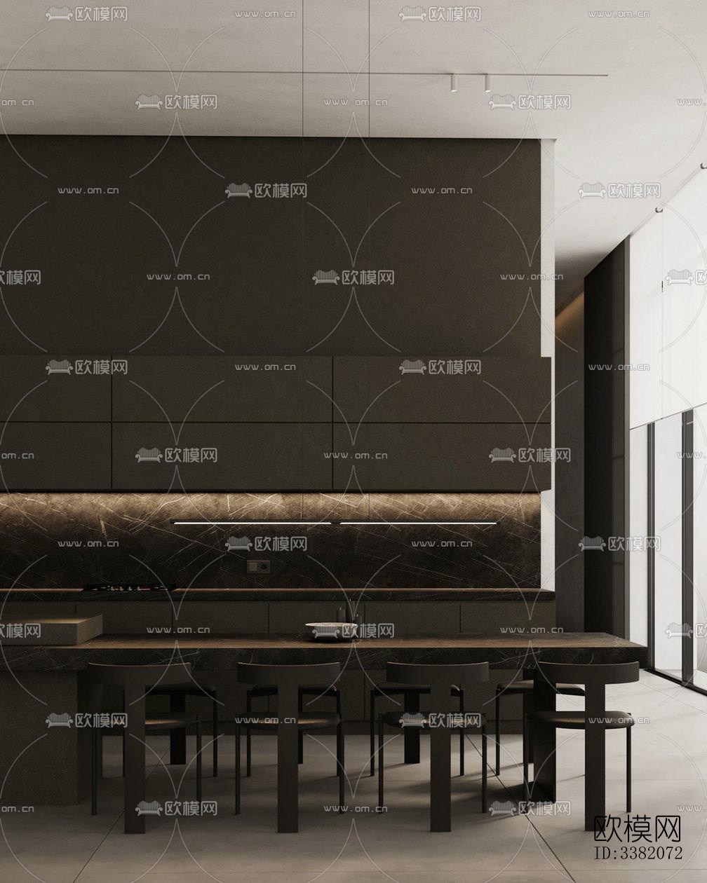 现代别墅效果图下载（渲染图3）