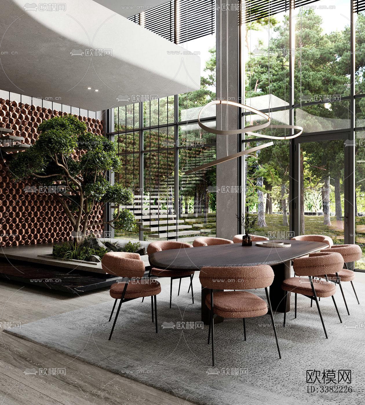 现代别墅效果图下载（渲染图4）