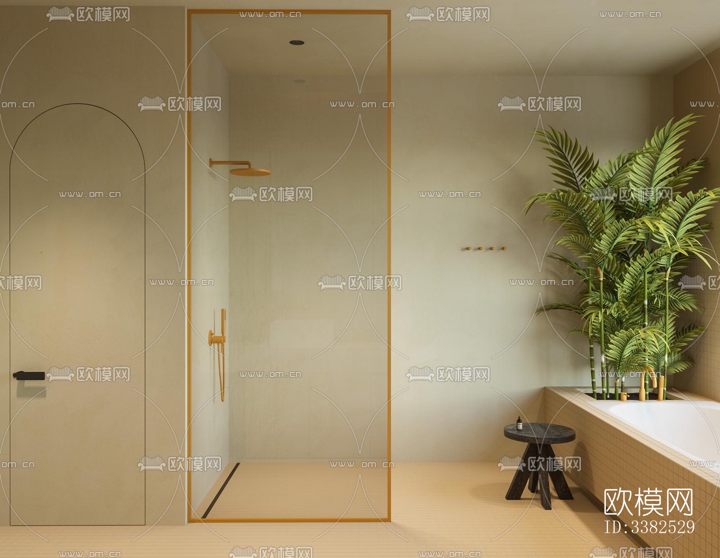 现代别墅效果图下载（渲染图12）