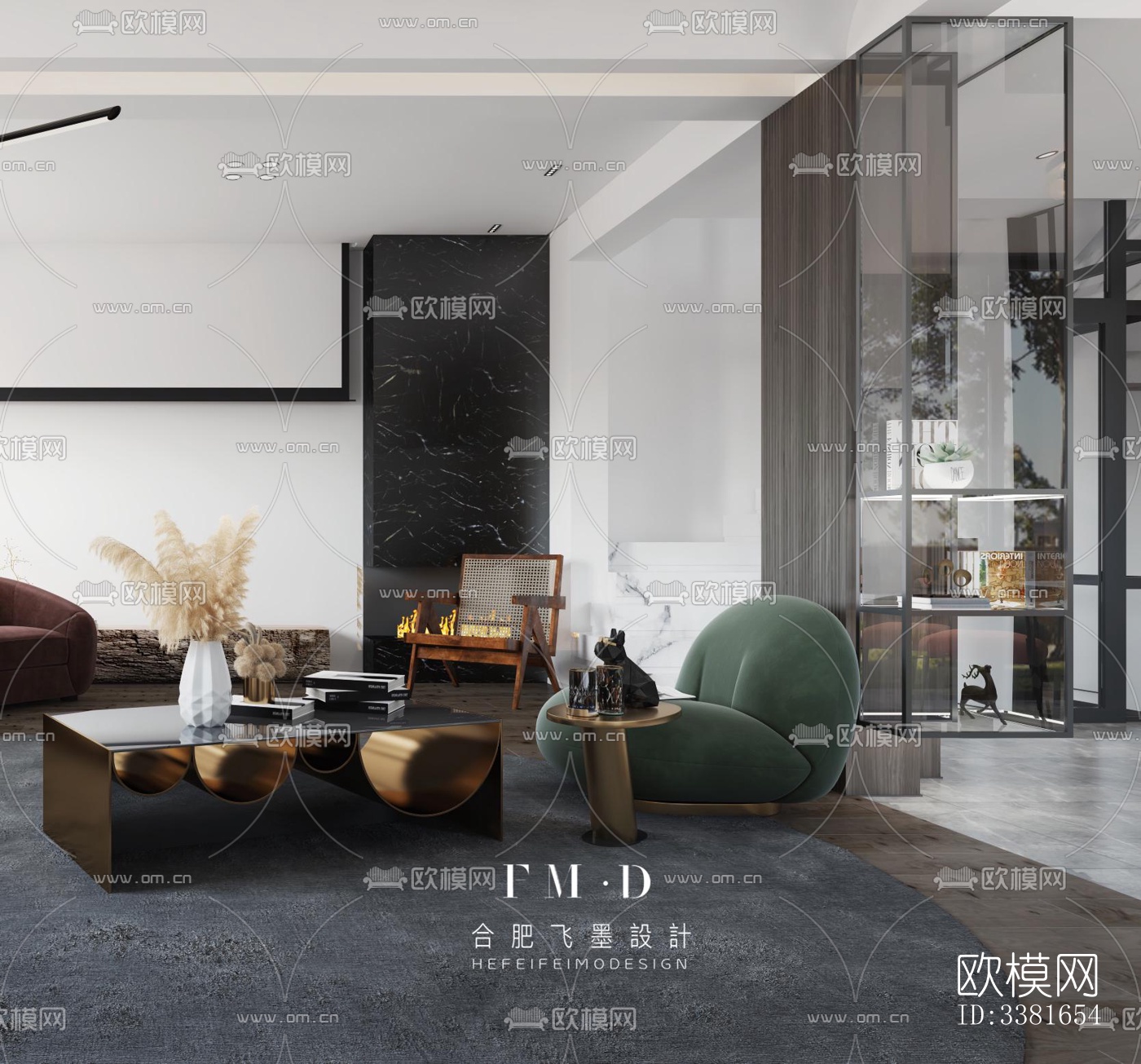 现代别墅效果图下载（渲染图13）