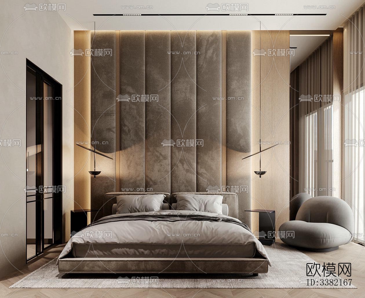 现代别墅效果图下载（渲染图20）