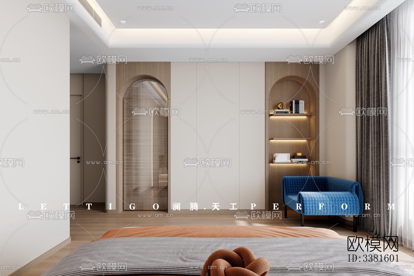 现代别墅效果图下载（渲染图4）