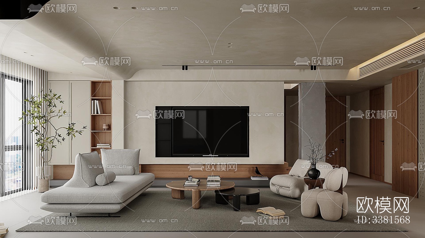 现代别墅效果图下载（渲染图6）